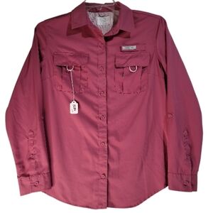 Ocean+Coast shirt long tab sleeve vented back boating fishing nautical outdoors